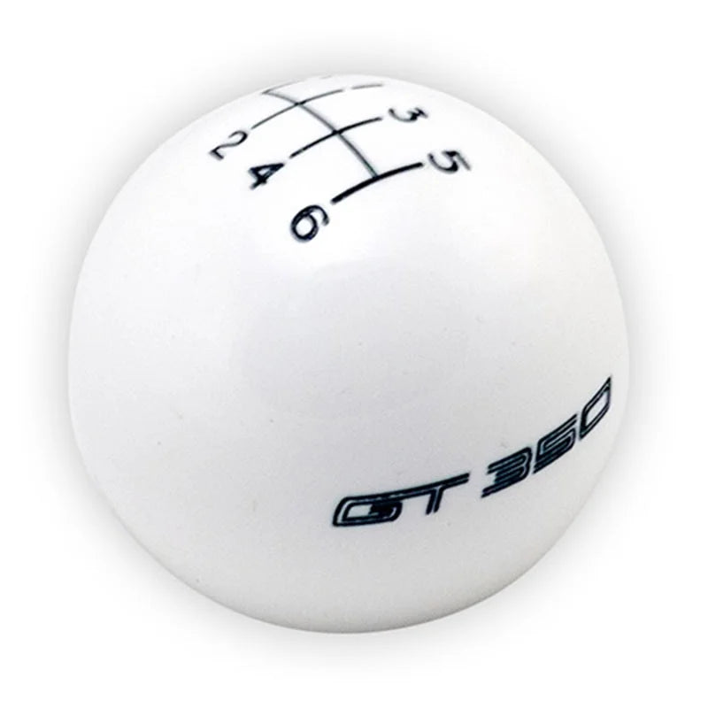 Ford Racing 15-19 Mustang GT350 White 6-Speed Shift Knob - Main Product View