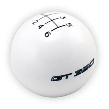 Load image into Gallery viewer, Ford Racing 15-19 Mustang GT350 White 6-Speed Shift Knob - Main Product View