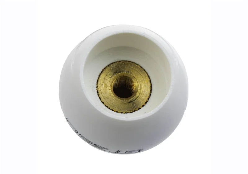 Ford Racing 15-19 Mustang GT350 White 6-Speed Shift Knob - Installation View