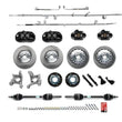 Load image into Gallery viewer, Ford Racing 15-21 Mustang GT/ 2.3L EcoBoost GT350R Brake Upgrade Kit - Black - Main Product View