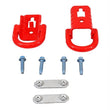 Load image into Gallery viewer, Ford Racing 15-22 F-150 Tow Hooks - Red (Pair) - Main Product View