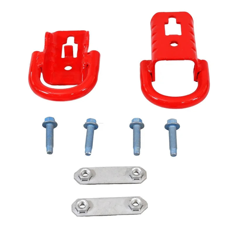 Ford Racing 15-22 F-150 Tow Hooks - Red (Pair) - Side View