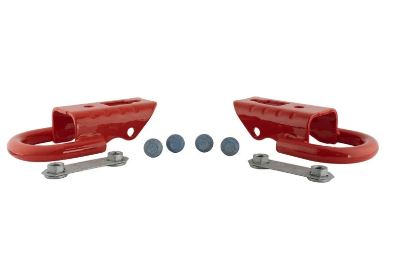 Ford Racing 15-22 F-150 Tow Hooks - Red (Pair) - Additional View 5