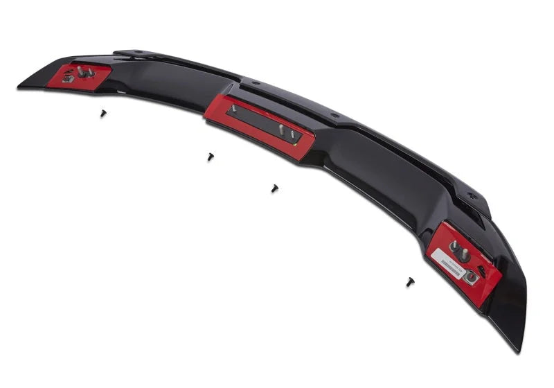 Ford Racing 15-23 Mustang Coupe Gloss Black Rear Spoiler w/Gurney Flap - Side View