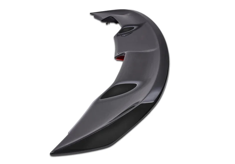 Ford Racing 15-23 Mustang Coupe Gloss Black Rear Spoiler w/Gurney Flap - Back View