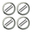 Load image into Gallery viewer, Ford Racing 17-18 / 21 F-150 Raptor (w/35in Tire) Functional Bead Lock Ring Kit - Style 1 - Main Product View