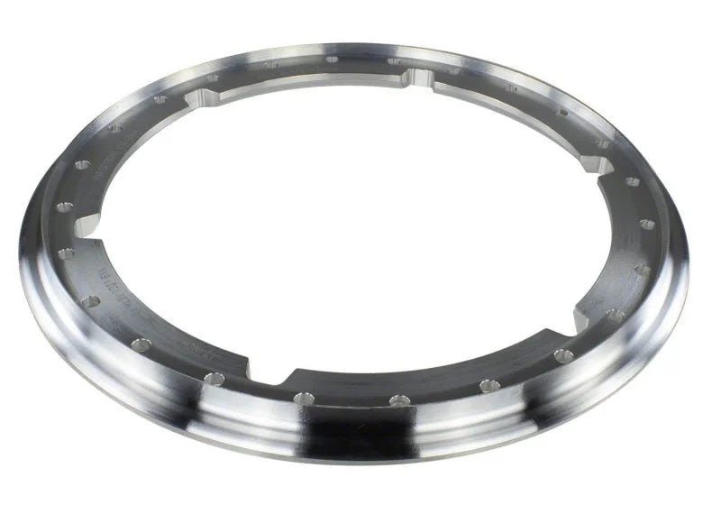 Ford Racing 17-18 / 21 F-150 Raptor (w/35in Tire) Functional Bead Lock Ring Kit - Style 1 - Back View