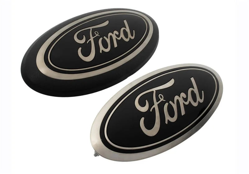 Ford Racing 18-23 F-150 Black Oval Kit w/o Camera - Back View