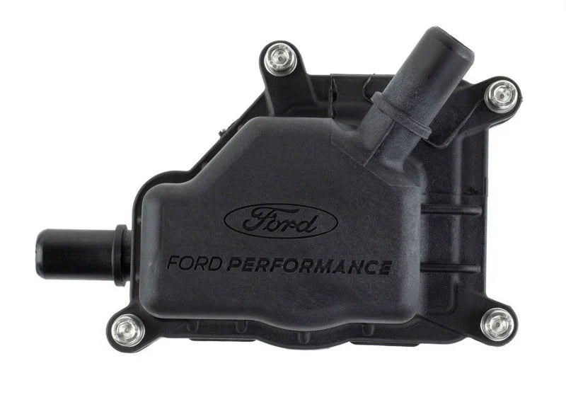 Ford Racing 18-23 Mustang GT 5.0L Right Hand Side Oil-Air Separator - Side View