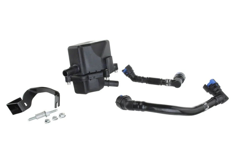 Ford Racing 18-23 Mustang GT 5.0L Right Hand Side Oil-Air Separator - Installation View