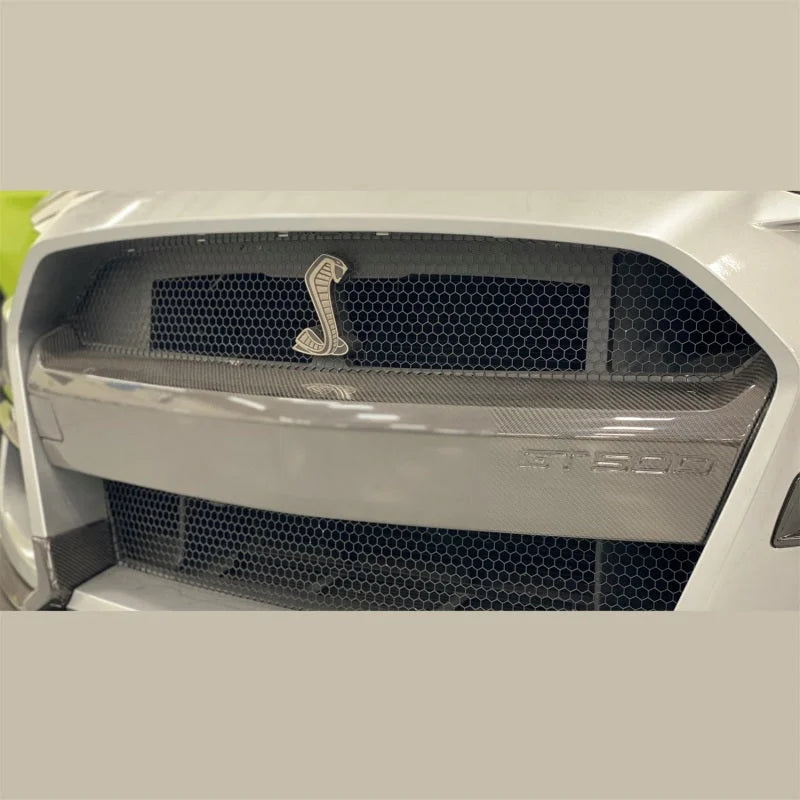 Ford Racing 20-21 Mustang GT500 Carbon Fiber Bumper Insert - Side View