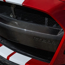 Load image into Gallery viewer, Ford Racing 20-21 Mustang GT500 Carbon Fiber Bumper Insert - Installation View