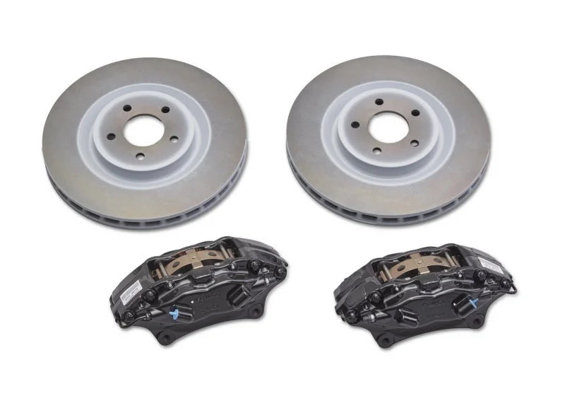 Ford Racing 2005-2014 Mustang GT 14inch SVT Brake Upgrade Kit - Installation View