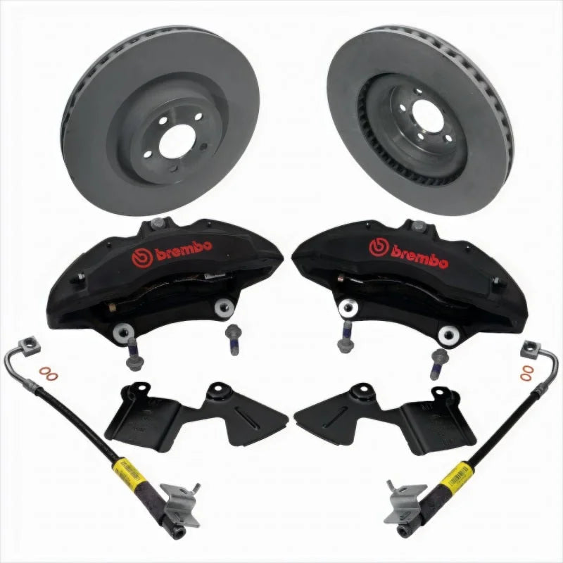 Ford Racing 2015-2016 Mustang Performance Pack 6 Piston Front Brake Upgrade Kit - Main Product View