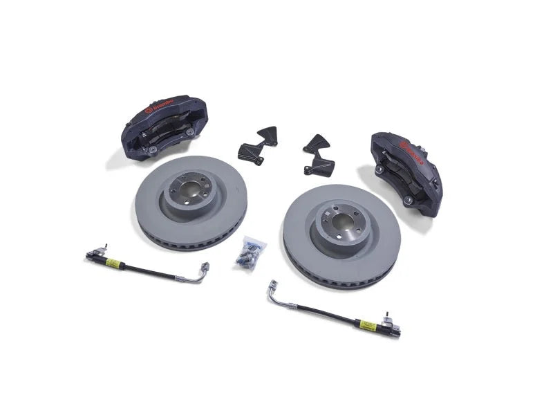 Ford Racing 2015-2016 Mustang Performance Pack 6 Piston Front Brake Upgrade Kit - Side View