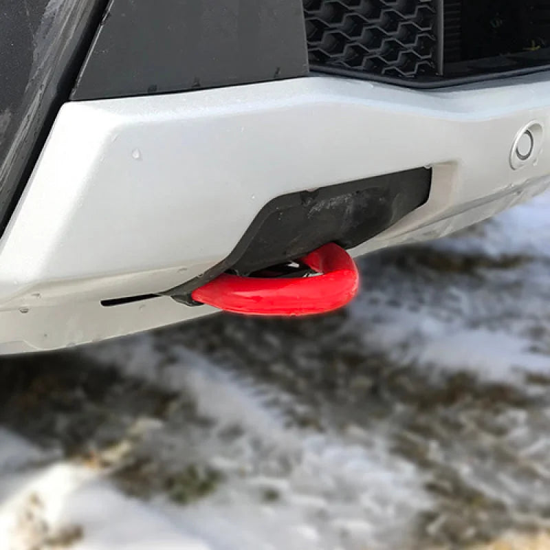 Ford Racing 2019 Ford Ranger Front Tow Hooks - Pair - Red - Main Product View