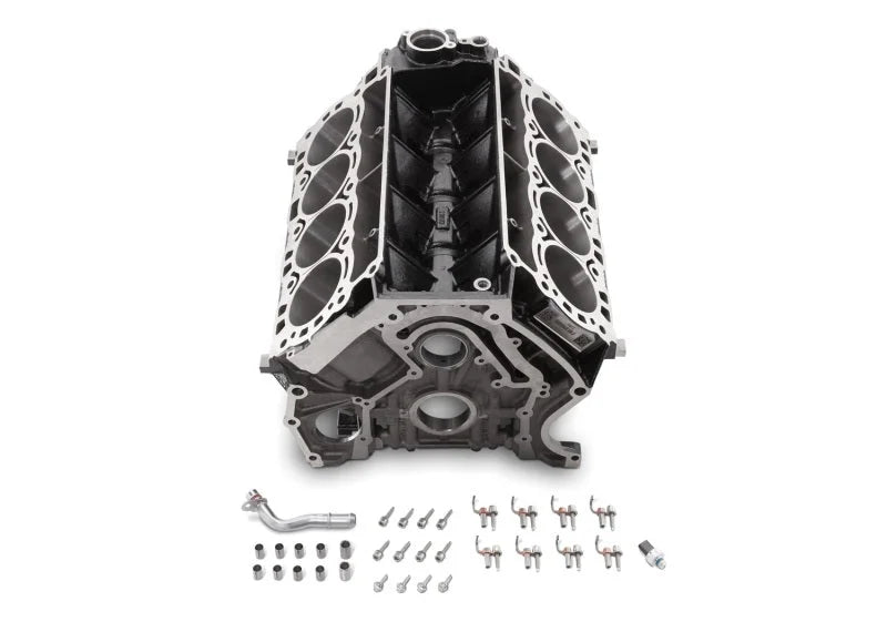 Ford Racing 2020+ F-250 Super Duty 7.3L Cast Iron Engine Block - Back View