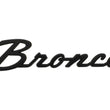 Load image into Gallery viewer, Ford Racing 2021+ Bronco Classic Script Fender Badges - Matte Black (Pair) - Additional View 9