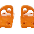 Load image into Gallery viewer, Ford Racing 2021+ Bronco Front Bumper Tow Hooks - Orange (Pair) - Main Product View
