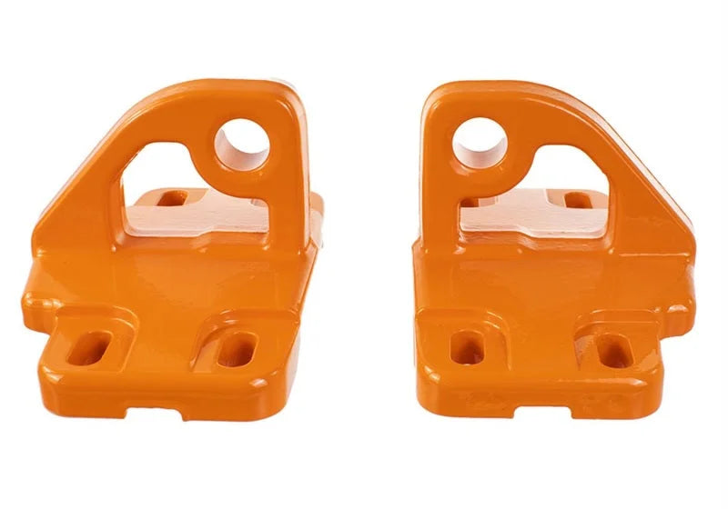 Ford Racing 2021+ Bronco Front Bumper Tow Hooks - Orange (Pair) - Main Product View