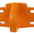 Load image into Gallery viewer, Ford Racing 2021+ Bronco Front Bumper Tow Hooks - Orange (Pair) - Back View