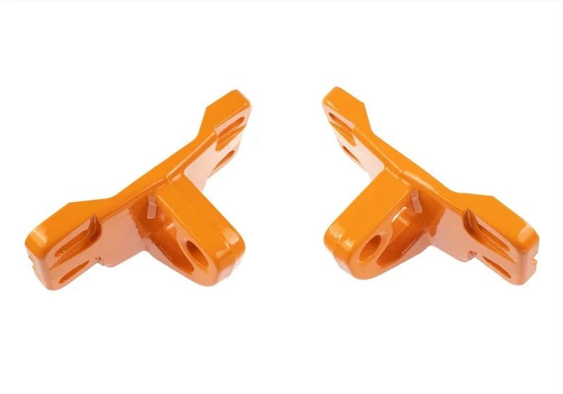 Ford Racing 2021+ Bronco Front Bumper Tow Hooks - Orange (Pair) - Additional View 5