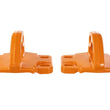 Load image into Gallery viewer, Ford Racing 2021+ Bronco Front Bumper Tow Hooks - Orange (Pair) - Additional View 6