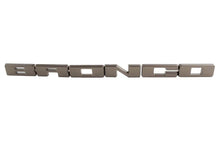 Load image into Gallery viewer, Ford Racing 2021+ Bronco Grille Lettering Overlay Kit - Bronze - Main Product View