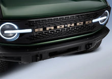 Load image into Gallery viewer, Ford Racing 2021+ Bronco Grille Lettering Overlay Kit - Bronze - Side View