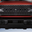 Load image into Gallery viewer, Ford Racing 2021+ Bronco Grille Lettering Overlay Kit - Black - Side View