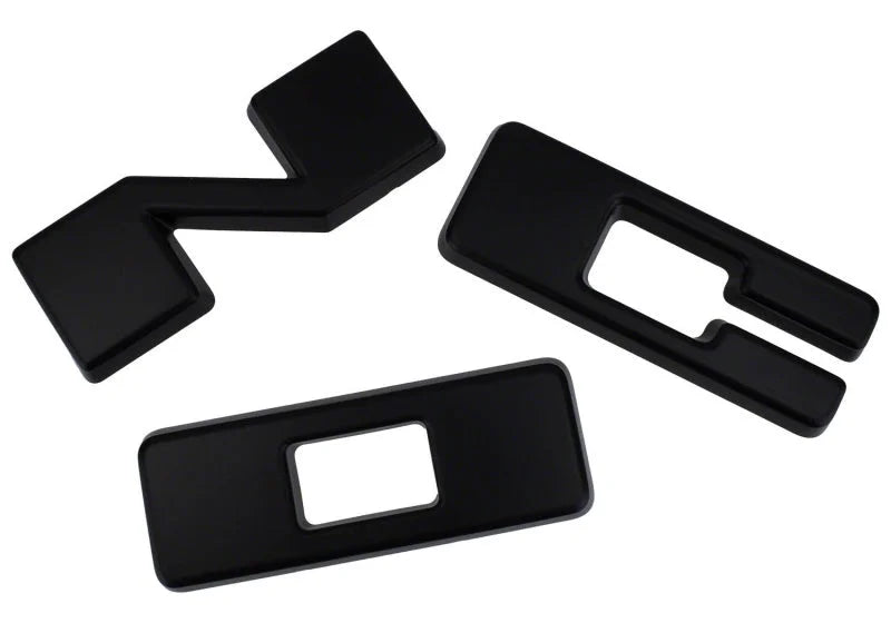Ford Racing 2021+ Bronco Grille Lettering Overlay Kit - Black - Additional View 5
