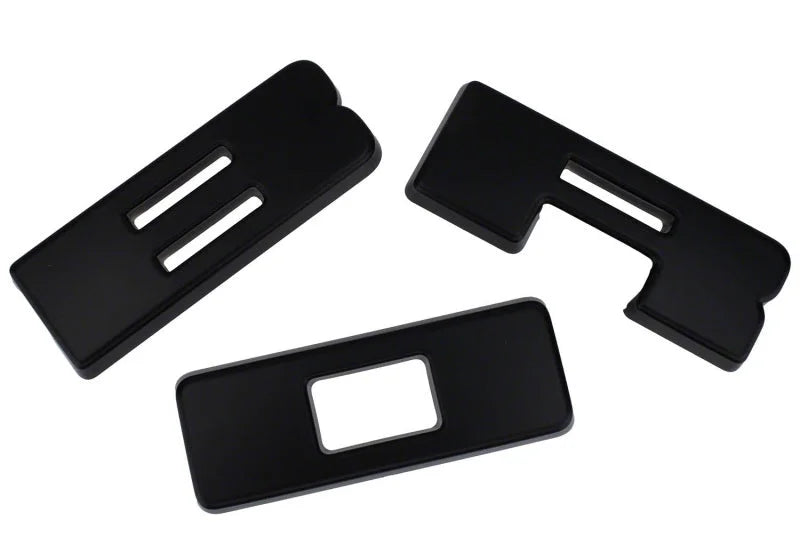 Ford Racing 2021+ Bronco Grille Lettering Overlay Kit - Black - Additional View 6