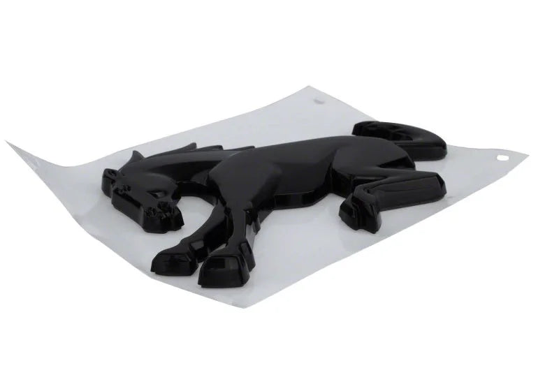 Ford Racing 2021 Bronco Rear Emblem - Black - Installation View