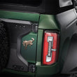 Load image into Gallery viewer, Ford Racing 2021+ Bronco Rear Emblem Overlay - Bronze - Back View