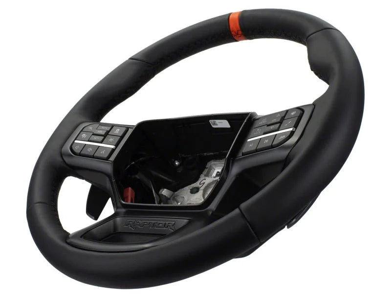 Ford Racing 2021+ F-150 Raptor Steering Wheel Kit - Black - Additional View 8