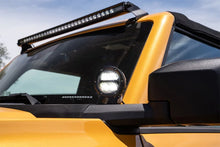 Load image into Gallery viewer, Ford Racing 2021+ Ford Bronco Mirror Mounted 4in Rigid LED Lights Kit - Installation View