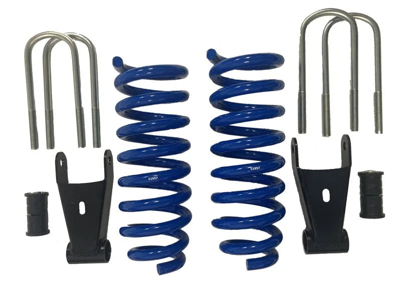 Ford Racing 2021+ Ford F-150 2WD/4WD Regular Cab / Super Cab / Super Crew Complete Lowering Kit - Side View