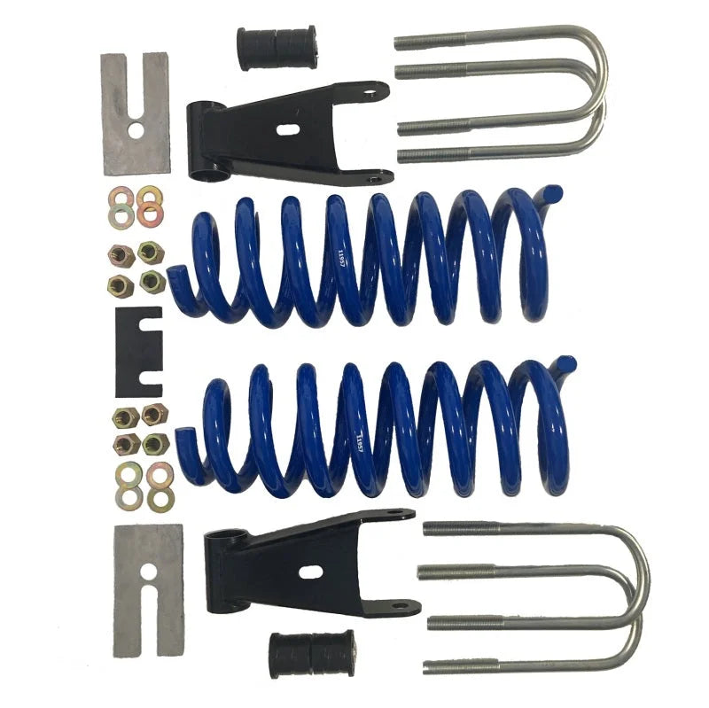 Ford Racing 2021+ Ford F-150 2WD/4WD Regular Cab / Super Cab / Super Crew Complete Lowering Kit - Back View