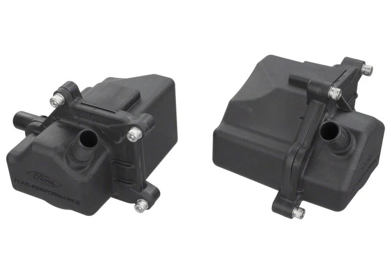 Ford Racing 2024 Mustang GT 5.0L/Mustang Dark Horse Oil Air Separator - Left & Right Side - Installation View