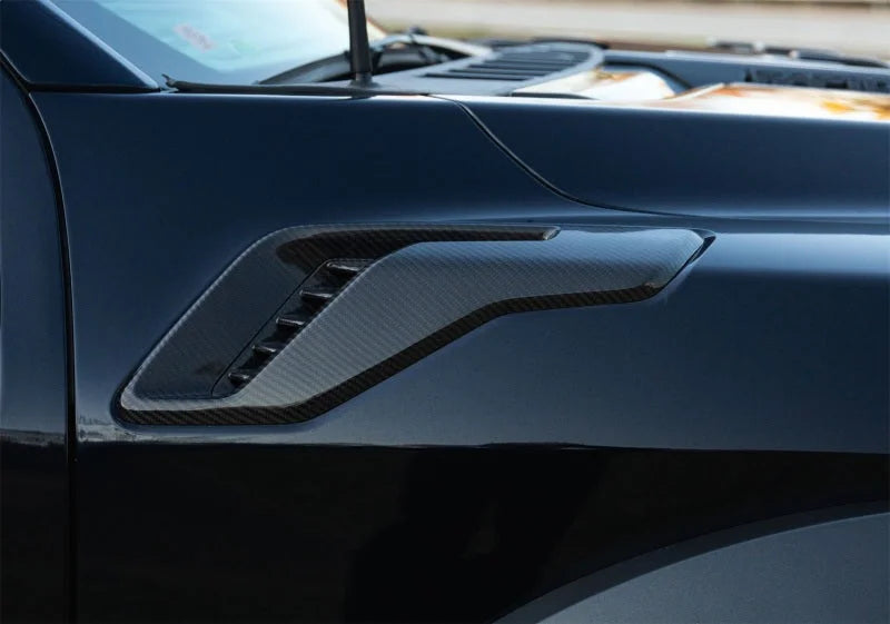 Ford Racing 21-24 F-150 Raptor Carbon Fiber Fender Vent Set - Gloss - Additional View 7
