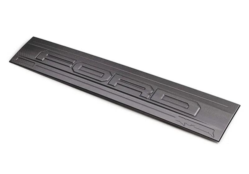 Ford Racing 21-24 F-150 Raptor Carbon Fiber Tailgate Panel - Matte fits 2021-2025 Ford F-150 Raptor - Side View