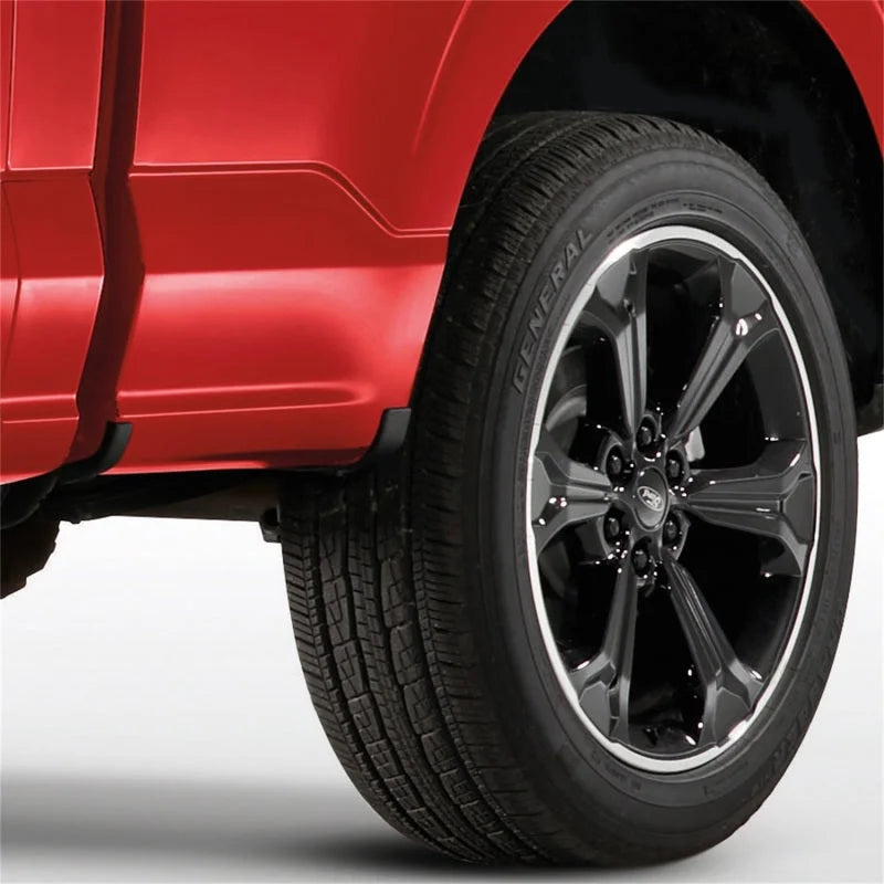 Ford Racing 21-24 F-150 Rocker Panel Aero Shield Delete Kit - Back View