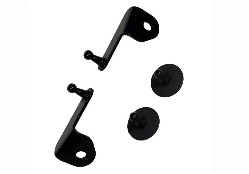 Ford Racing 21-24 Ford Bronco Hood Lift Kit - Back View