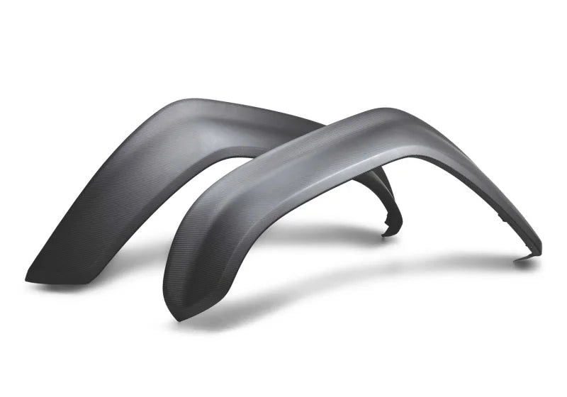 Ford Racing 22-24 Bronco Raptor Carbon Fiver Front Fender Flare Set - Matte - Main Product View