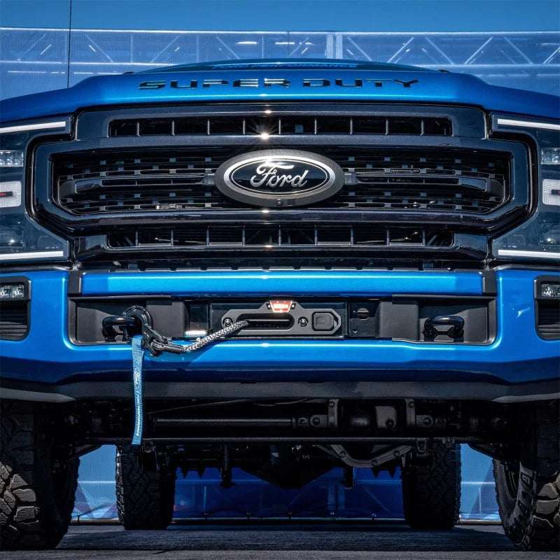 Ford Racing 23-24 Super Duty Ford Performance Parts/Warn Winch Kit - Main Product View