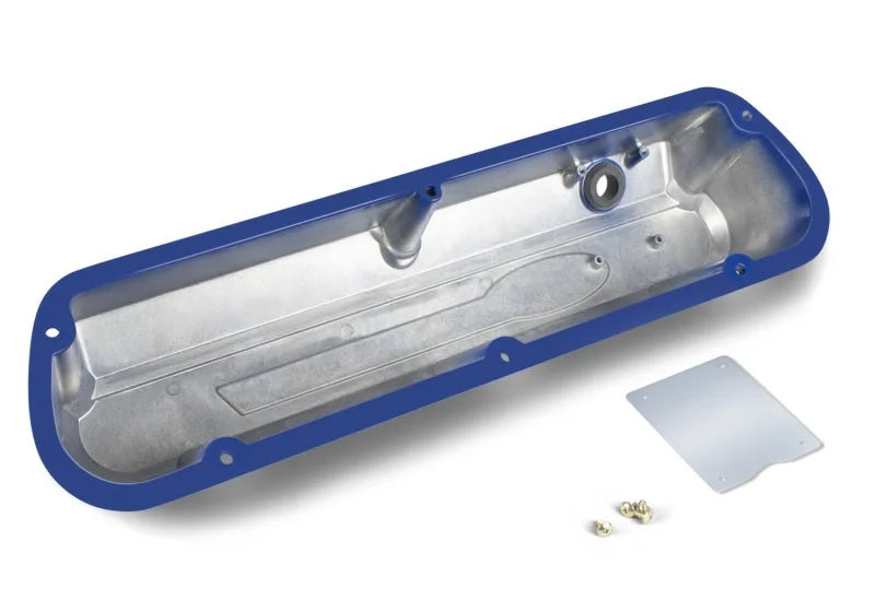 Ford Racing 289-351 Slant Edge Blue Valve Cover - Additional View 6
