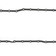 Load image into Gallery viewer, Ford Racing 289/302 One-Piece Rubber Oil Pan Gasket fits 1964-1973 1979 1982-1996 Ford / Lincoln / Mercury - Back View