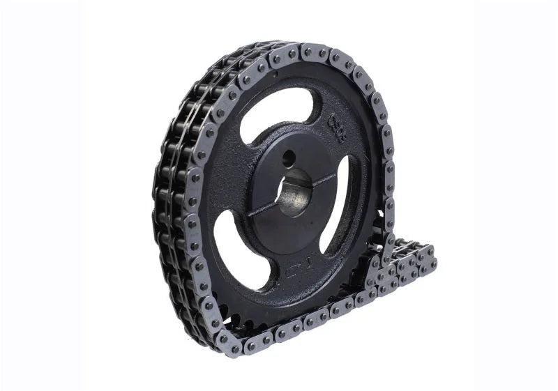 Ford Racing 302/351W Double Roller Timing Chain Set - Installation View