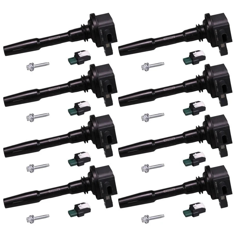Ford Racing 5.0L/5.2L Hi-Energy Engine Ignition Coils - Set Of 8 - Main Product View