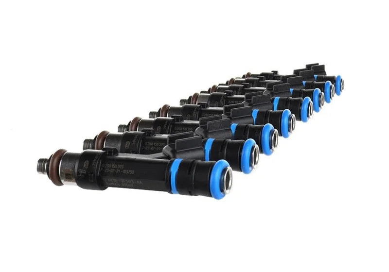 Ford Racing 55 LB/HR at 40PSI Fuel Injector Set 8 Pack - Installation View